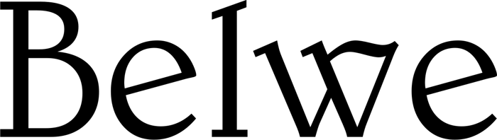 Belwe font preview