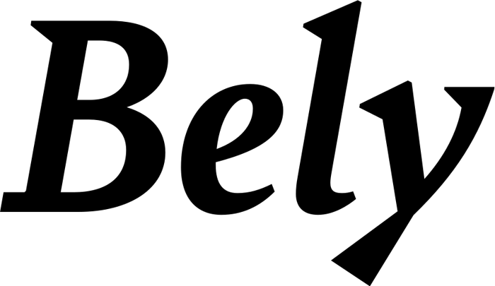 Bely font preview