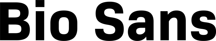 Bio Sans font preview