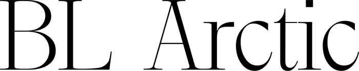 BL Arctic font preview