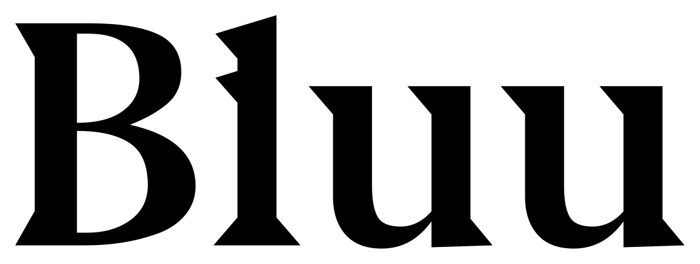 Bluu font preview
