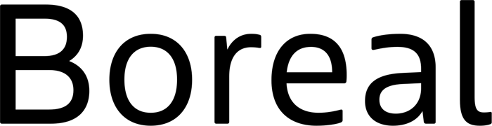 Boreal font preview
