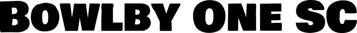 Bowlby One SC font preview