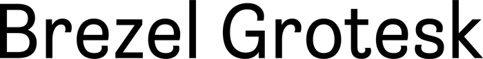Brezel Grotesk font preview