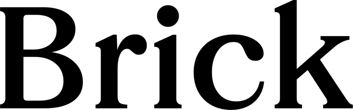 Brick font preview