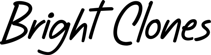 Bright Clones font preview