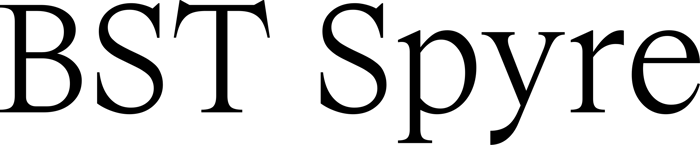 BST Spyre font preview