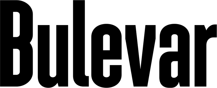 Bulevar font preview