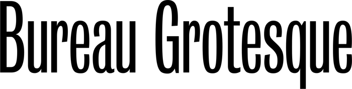 Bureau Grotesque font preview