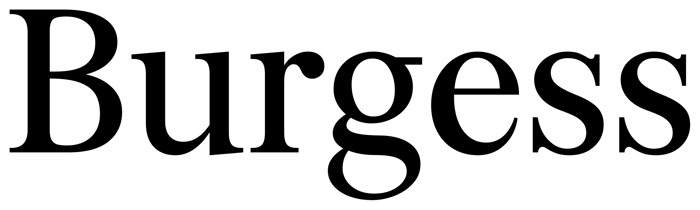 Burgess font preview