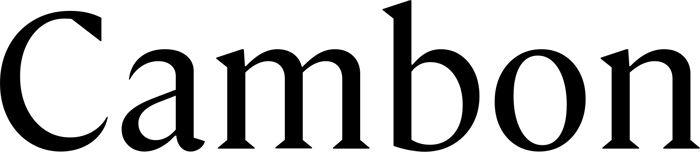 Cambon font preview