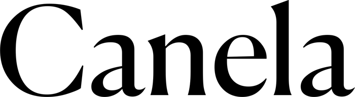 Canela font preview