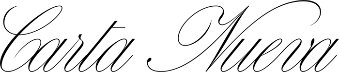 Carta Nueva font preview