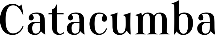Catacumba font preview