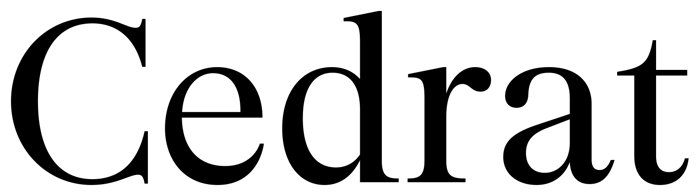 Cedrat font preview