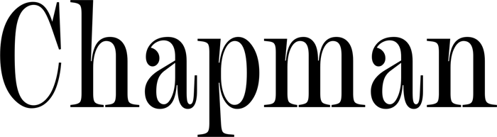 Chapman font preview