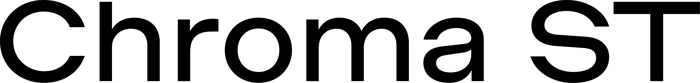 Chroma ST font preview