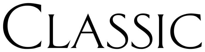 Classic font preview