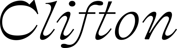 Clifton font preview