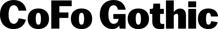 CoFo Gothic font preview