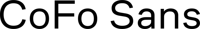 CoFo Sans font preview
