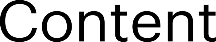 Content font preview