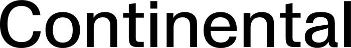 Continental font preview