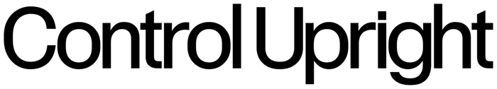Control Upright font preview