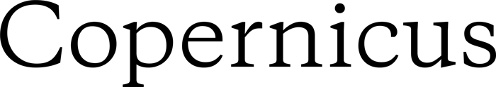 Copernicus font preview