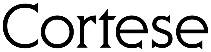 Cortese font preview