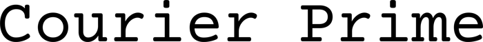 Courier Prime font preview