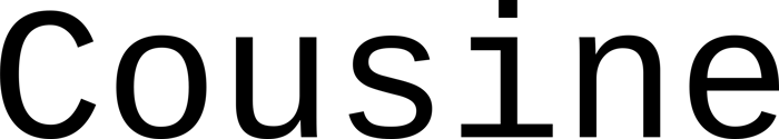 Cousine font preview