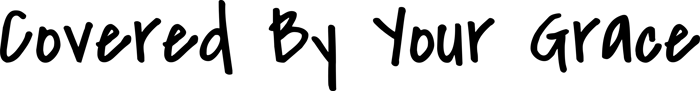 Covered By Your Grace font preview