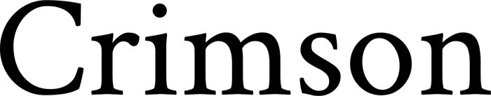 Crimson Pro font preview