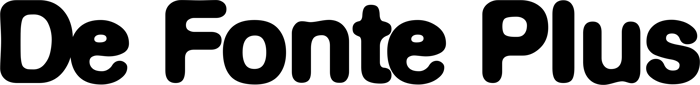 De Fonte Plus font preview