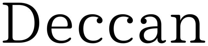 Deccan font preview