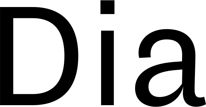 Dia font preview