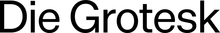 Die Grotesk font preview