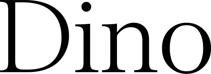 Dino font preview