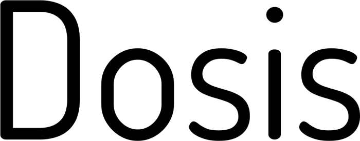 Dosis font preview