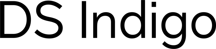 DS Indigo font preview