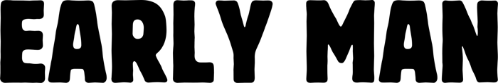 Early Man font preview