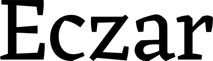 Eczar font preview