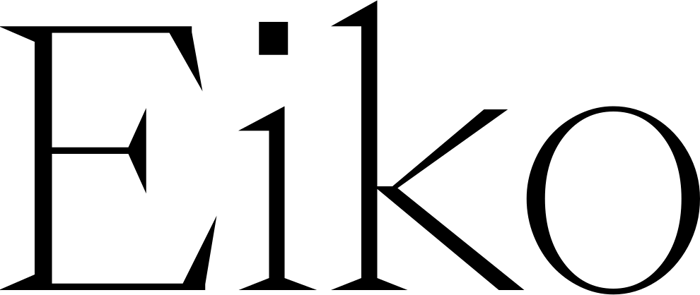 Eiko font preview