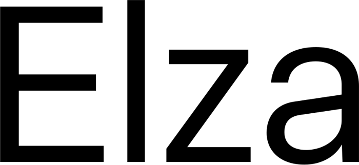 Elza font preview