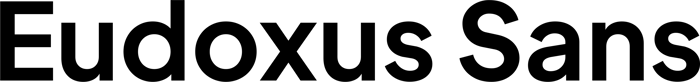 Eudoxus Sans font preview