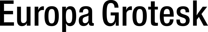 Europa Grotesk font preview