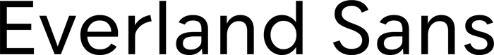 Everland Sans font preview
