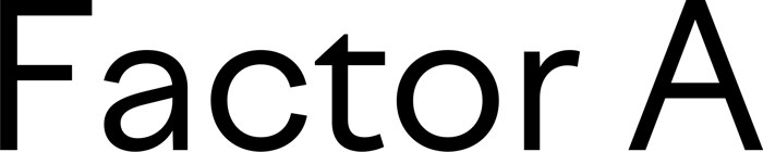 Factor A font preview