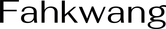 Fahkwang font preview